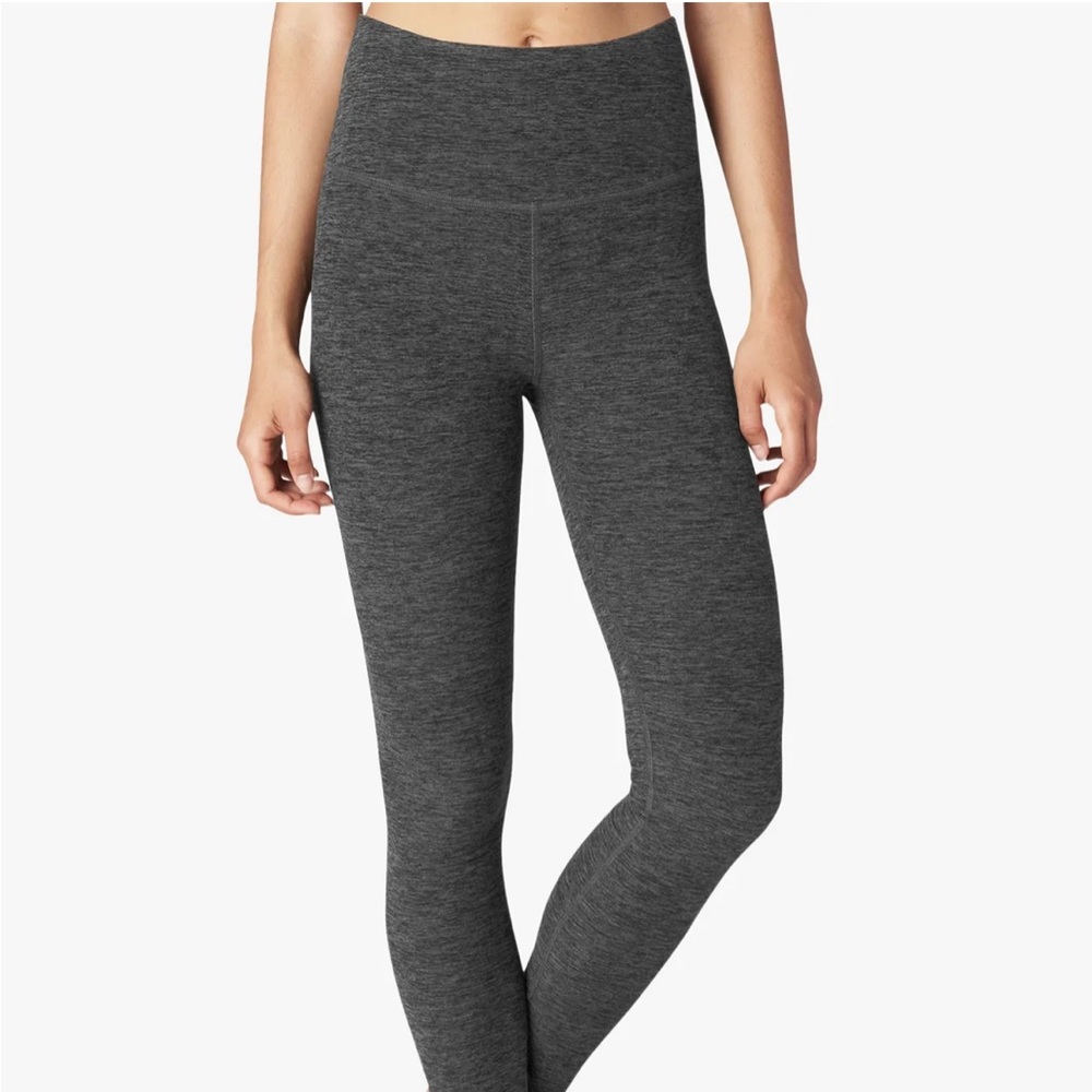 Beyond Yoga spacedye Take Me Higher long length legging, black size Medium